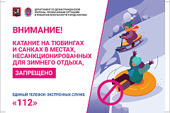 Катание на тюбингах и санках